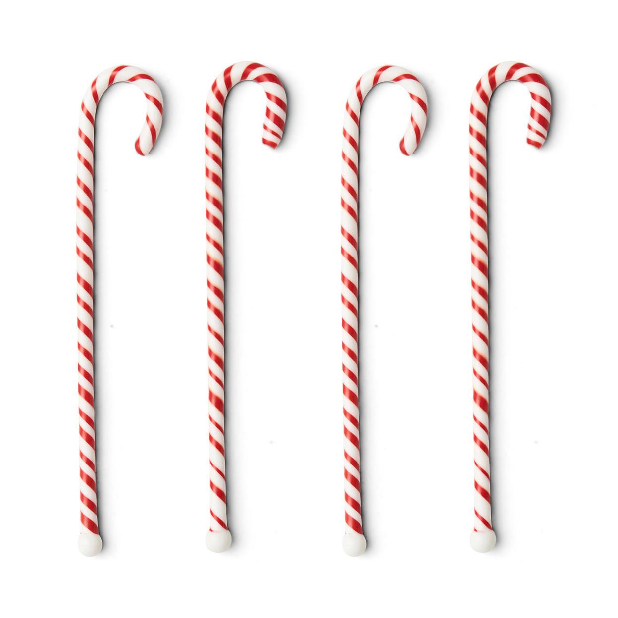 Kip&Co Candy Cane Swizzle Sticks 4P Set